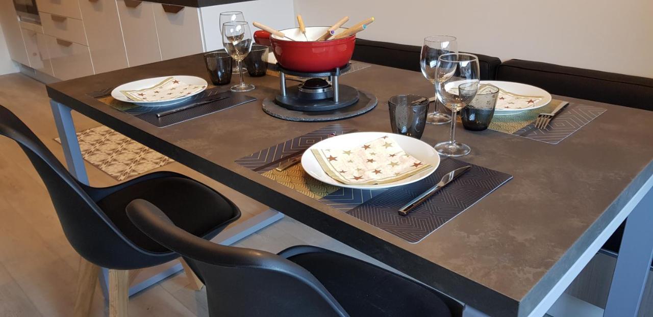 생제르베레뱅 Elegant Et Moderne, Au Pied Du Mont-Blanc 아파트 외부 사진